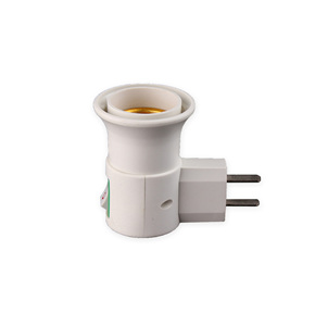Portalámparas Vertical Plano con Rosca E27 240V, Adaptador de Enchufe Eléctrico, Marca GUANGLI, Certificación CE ROSH - Product Image 3
