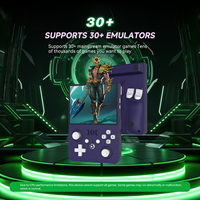 Konsol Game Genggam Terbaru R36 Max 2 Layar 4.5 Inci Konsol Game Retro 4000mah Sistem Linux Wifi Pemutar Video Game 64GB
