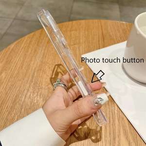 For Apple 17 Pro Max camera with dynamic touch button,for iPhone 16 magnetic <b>phone</b> case, transparent and shockproof - Product Image 6