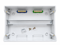 Boîtier de Combinaison/Distribution Solaire WRDZ-18 Voies avec Barres Omnibus en Cuivre Doubles, Porte Verrouillable, Protection IP65 pour Système Solaire