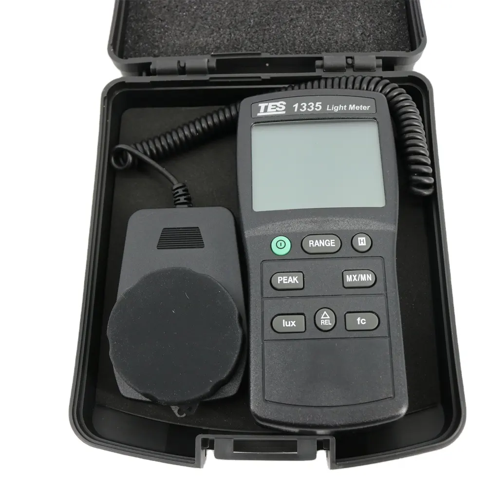 TES люксметра света TES-1335 Цифровой Люксметр легкость тестер