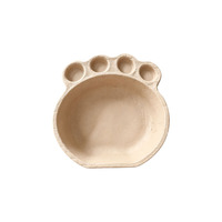 Bac à litière jetable super grand pour chat, en pulpe, imperméable, toilettes temporaires de voyage, logo personnalisé, écologique