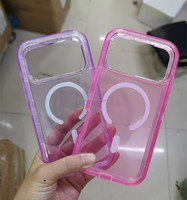 Coque de téléphone magnétique 3-en-1 en TPU PC 18 Pro, antichoc et transparente, pour iPhone 18 Pro Max, 18 Air, 17 Pro, Nouveauté 2026