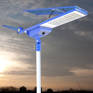 Lampe solaire de rue en aluminium étanche IP67 90W avec contrôle 4G, capteur de mouvement, 10000LM, haut rendement lumineux pour l'éclairage des routes/chemins - Product Image 2