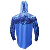 Sweat-shirt de pêche personnalisé pour homme avec masque intégré, protection UV, respirant, séchage rapide, tissu extensible pour la pêche et la chasse
