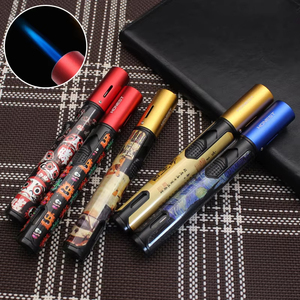 Honest Changjian 5 moderno electrónico a prueba de viento Metal encendedor de cigarrillos al aire libre de gran capacidad al por mayor - Product Image 1