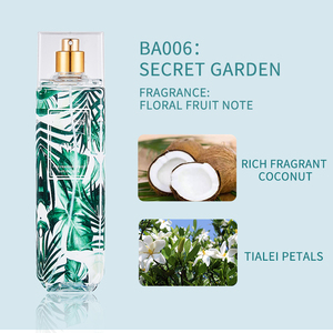 Colección <span class=keywords><strong>Secret</strong></span> Garden al por Mayor, <span class=keywords><strong>Perfume</strong></span> para Mujer de 250 ml con Notas Florales y Frutales Duraderas de Melocotón, Coco, Vainilla y Flor de Azahar - Product Image 2