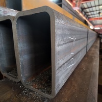 Rollgeformtes Rechteckrohr API ASTM A106 140*80*10mm (5,5*3,2*0,4 Zoll) für Stahlbau-Ingenieurwesen Maßgefertigte Größe