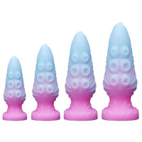 Nouveau style transfrontalier : Perles anales colorées en forme d'insecte irrégulier, masseur stimulant la prostate