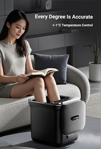 Masajeador de Pies Eléctrico Multifuncional Marca ZL, con Control de Tiempo, Calentamiento Termostático, Chorros de Burbujas, para Uso Familiar - Product Image 6