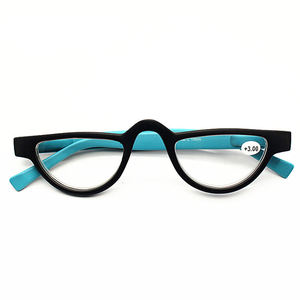 Gafas de lectura de ojo de gato pequeño a la moda para mujer, gafas presbiópicas ligeras para leer, gafas Retro Rojas, azules y naranjas - Product Image 3