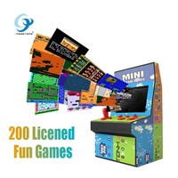Mini borne d'arcade portable bon marché de Chine, console de jeu vidéo rétro 8 bits portable pour enfants