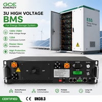 Sistem Manajemen Baterai Tegangan Tinggi (BMS) GCE Energy 125A 40S-225s Kotak Kontrol Utama Tegangan Tinggi untuk Baterai Kontainer