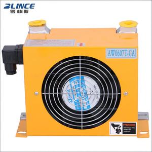 छोटे प्रवाह हाइड्रोलिक सिस्टम के लिए एयर-कूल्ड तेल कूलर के लिए AW0607T-CA एयर-कूल्ड तेल कूलर 0.55 वर्ग मीटर एयर कूलर - Product Image 1