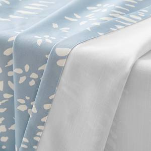 Country Style Floral Print Designer <strong>Pattern</strong> <strong>Blue</strong> Floral Semi-Blackout Farmhouse <strong>Curtains</strong> for Bedroom Living Room - Product Image 5
