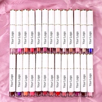 Logo personnalisé Moisture Lipgloss Nude Vegan Glossy Clear DIY Liquid Lipstick Private Label Lip Gloss