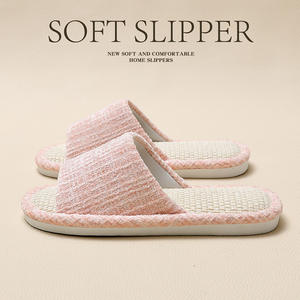 Pantuflas de Lino para Hombre y Mujer, Antideslizantes, Frescas y Transpirables, para Primavera/Verano, para el Hogar y el Dormitorio - Product Image 5