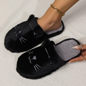 Pantoufles d'hiver confortables en peluche pour intérieur/extérieur, personnalisables avec logo, nouveau design aux motifs fruités, douces, sans minimum de commande - Product Image 6