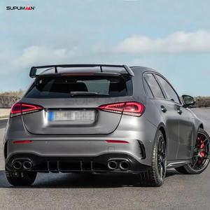 SPM ชุดกันชนหลังสำหรับ Mercedes Benz กันชนหลัง w177อุปกรณ์เสริมชุดตัวกระจายลม <span class=keywords><strong>A45</strong></span> <span class=keywords><strong>AMG</strong></span> Style Facelift 2019 2020 <span class=keywords><strong>2021</strong></span> - Product Image 5