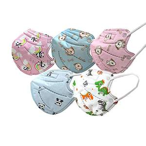 หน้ากาก Kn95ใยสังเคราะห์สำหรับเด็กแบบใช้แล้วทิ้งงานตามสั่ง - Product Image 6