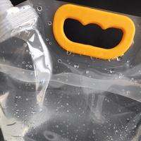 4L 5L 10L 15L 20L Outdoor Camping Portable Pliable Liquid Drinking Containers Packaging Spout Pouch Water Bag