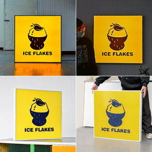 Cao cấp nhôm hồ sơ khung quảng cáo lightbox với menu có thể thay thế và tùy chỉnh lacrylic hộp đèn quảng cáo hộp - Product Image 6