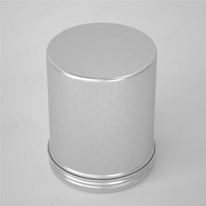 Logotipo de personalización de fábrica, <span class=keywords><strong>lata</strong></span> redonda de aluminio plateado negro, 500ml, 101mm * D83mm, logotipo de impresión en <span class=keywords><strong>la</strong></span> tapa, contenedor de Metal para té - Product Image 5