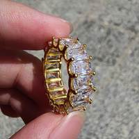 Bague personnalisée en argent 925 et moissanite, en or 14k et 18k, bague cubaine, bijoux pour couple, pour femme et homme