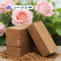 Fiber De Coco en vrac Acheteur Déshydratation Cocopeat Bloc 5kg Basse ce Non Compressé Coco Briques De Tourbe De Coco Croissance Des Plantes Prix pour Vente
