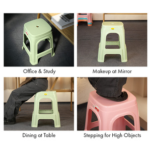 Ergonomic Stackable Plastic Chair <b>with</b> Subtle Grain Pattern Perfect for Meetings - Product Image 4