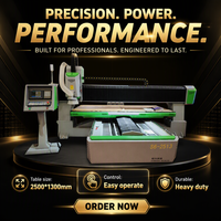 Router CNC S6 2513 ATC de 7.5kW con Mesa Móvil de Bajo Ruido y Husillo de Bolas para Grabado en Acrílico y Fresado de MDF