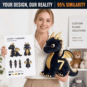Produsen Mainan Boneka <span class=keywords><strong>Naga</strong></span> Keberuntungan 7 Kasino 2027 Berkualitas Tinggi, Desain Kustom, Grosir, OEM, ODM, Merchandising Merek - Product Image 1