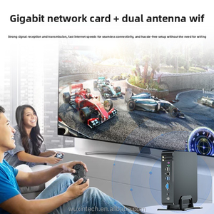 WUXIN 2026, Mini PC Intel N95 de Última Generación, DDR5 16GB VRAM, Windows 11 Pro/Linux, Doble LAN, Doble USB-C, Almacenamiento SSD/HDD, Compacto para Oficina - Product Image 6