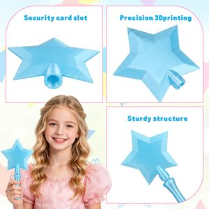 Stilo Touch Screen a Forma di Stella Stampato in 3D, Penna Senza Contatto Staccabile per POS Portatile, Decorazione per Negozi al Dettaglio - Product Image 4