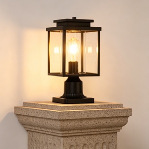 Lámpara de Techo LED de Estilo Retro Americano para Exteriores, Impermeable IP65, de Aluminio, con Sensor de Luz, para Sala de Estar, Comedor, Villa - Product Image 3