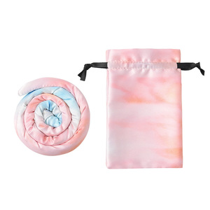 Serrure longue pliable fil de fer porte-queue de cheval <span class=keywords><strong>cheveux</strong></span> cravates femmes soie coloré Dreadlock bande de <span class=keywords><strong>cheveux</strong></span> - Product Image 1