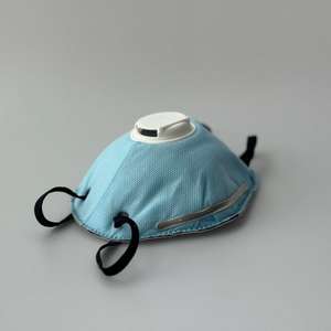 Masque à gaz jetable industriel de protection contre la poussière <span class=keywords><strong>anti</strong></span>-particules de charbon actif en forme de tasse avec valve respiratoire - Product Image 5