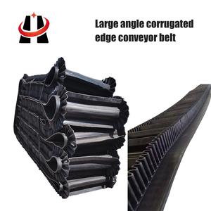 रेत अनाज खड़ी परिवहन के लिए 60 डिग्री झुकाव कन्वेयर बेल्ट - Product Image 2