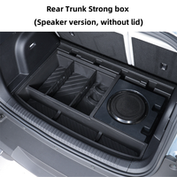 Boîte de rangement pour coffre arrière, plateau de séparation pour BYD Leopard 3 Ti 3 PP SUV, accessoires de rangement intérieur