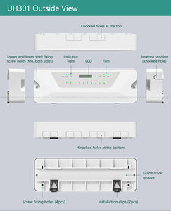 Loran filaire 10 sorties boîtier de contrôleur de moyeu électrique pour chaudière à gaz pompe Thermostat d'ambiance pour système de chauffage par le sol à eau - Product Image 6