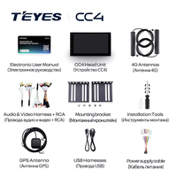 TEYES CC4 pour Volkswagen, Nissan, Hyundai, Kia, Toyota, CarPlay Auto 2DIN, autoradio, système multimédia embarqué