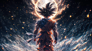 Papier peint mural dynamique Super Saiyan Goku, scène <span class=keywords><strong>de</strong></span> bataille épique pour les chambres d'adolescents, les salles <span class=keywords><strong>de</strong></span> <span class=keywords><strong>jeux</strong></span>, la décoration murale intérieure <span class=keywords><strong>de</strong></span> la maison - Product Image 6