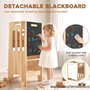 Toddler Standing Tower,Wooden Kitchen <b>Step</b> <b>Stool</b> for Kids, Montessori Learning - Product Image 4