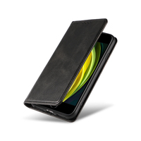 Étui portefeuille en cuir PU pour iPhone 7/8/SE3/SE2 - Housse avec support de téléphone, emplacements pour cartes, fermeture magnétique et coque antichoc