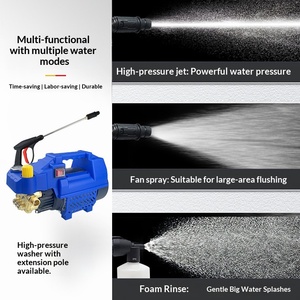 <span class=keywords><strong>Hidrolavadora</strong></span> Eléctrica <span class=keywords><strong>Parkside</strong></span> de 2400W y 140 bar, Pistola de Agua de 528L/H, Lavadora Portátil de Alta Presión para Autos y Jardines, Fabricada en Latón - Product Image 4