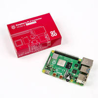 Kit de Placa de Desarrollo Original Raspberry Pi 4 Modelo B, RAM 2G 4G 8G, CPU de 4 Núcleos a 1.5 GHz, 3 Velocidades, Pi 3B+ de Alto Rendimiento de 64 bits