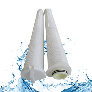 Elemento filtrante de gran flujo de 5 micras, cartucho de filtro de agua de alto flujo de 40/60 pulgadas para filtración en fábricas de bebidas y jugos. - Product Image 1
