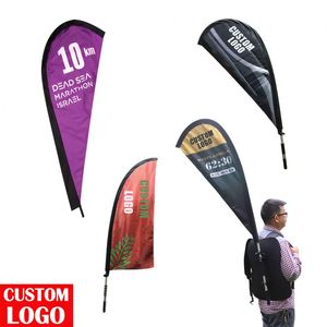 Drapeau de randonnée en tissu polyester épais et robuste, coupe-vent, imperméable, séchage rapide, résistant aux déchirures, pour camping, escalade et alpinisme - Product Image 1