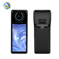 Terminal de point de vente portable certifié GMS Android 14 NB60PRO avec écran 6 pouces et lecteur biométrique de paume pour le commerce de détail, la restauration et la banque
