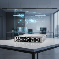 Serveur Rack Dell R7625 2U le plus récent 2026 avec processeur EPYC 9004, 24 emplacements DDR5 DIMM, 8 x 3,5 pouces SAS/SATA, système PC Serveur Rack 2U